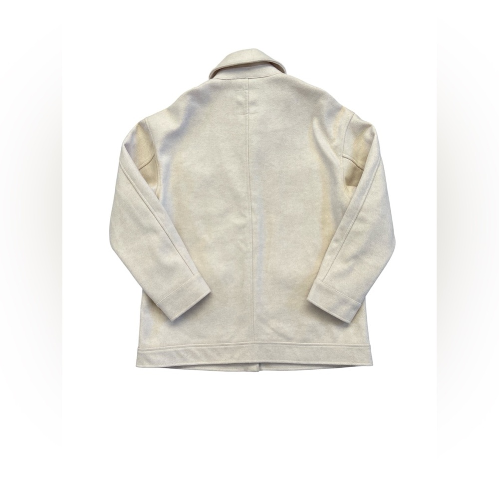 Bagatelle Collection Beige Fleece Utility Barn Jacket Minimalist Capsule Large - Picture 12 of 12